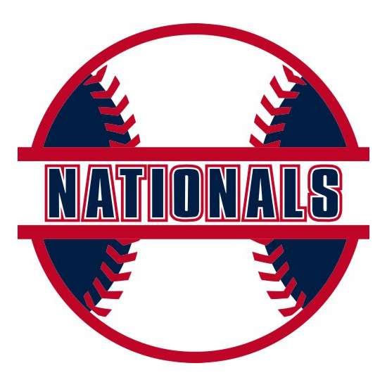 Baseball Washington Nationals Logo iron on paper